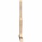 Ekena Millwork Saratoga Smooth Timber Gable Bracket, Douglas Fir, 84"W x 49"H x 3 1/2"D x 3 1/2"F, 14/12 Pitch GBW084X49X0404SAR00SDF - alternate 2